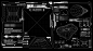 Futuristic interface digital technology UI Sci-Fi style : Abstract digital technology UI, UX Futuristic HUD, FUI, Virtual Interface. Callouts titles and frame in Sci- Fi style. Bar labels, info call box bars. Futuristic info boxes layout templates. 3D vec