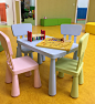 幼儿园桌椅宝宝学习桌儿童写字桌幼儿园塑料桌子宝宝桌子儿童桌椅-淘宝网