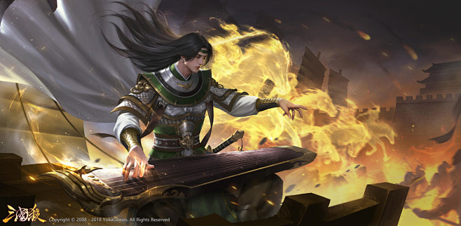 ArtStation - 三国杀手杀传说-周瑜