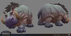 World of Warcraft - Hippo, Matthew McKeown : Created a hippopotamus for Battle For Azeroth.