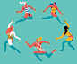 RSalute - Una palestra in riva al mare : Cover Illustration for RSalute an insert of La Repubblica. Art Direction: Luigi Pierantoni