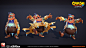 Enemies - Undead Sailors, GFactory Studio : GFactory has had the great privilege of working on "Crash Bandicoot 4: It's About Time" since the very beginning of the project, and creating some of the main characters (Neo Cortex, Coco and Tawna) an