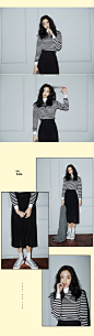 everyday NEW dahong - 원데이 스트라이프 니트 : ★한정수량★ 꺼끌함 전혀없는 면 니트