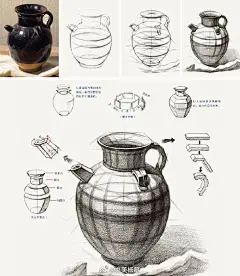 素描静物结构解析

陶罐  白菜  萝卜  香蕉  玉米  不锈钢  玻璃瓶
#素描##  #美术生##绘画学习# ​​​​