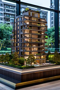 住宅楼售楼部模型沙盘