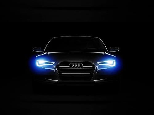 黑色的奥迪壁纸