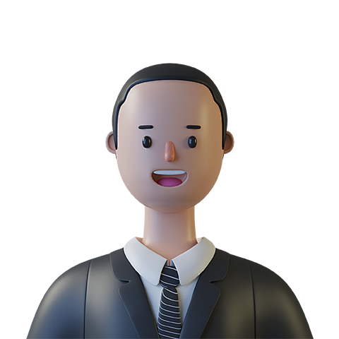 创意可爱卡通3D立体人物头像插画图标渲染...