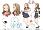 【日本动画人展览会】02-爬坡女孩儿 HILL CLIMB GIRL-谷东（设定，音乐，视频）