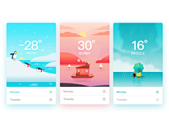 ngjjc采集到App-天气