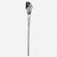 手绘叶蔓纹古典发簪高清素材 发簪 古代 古典 古风 叶蔓纹 手绘 手绘发簪 步摇 簪子 免抠png 设计图片 免费下载