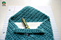 毛线编织小饰品可爱的小信封 编织人生编织生活-创意生活,手工制作╭★肉丁网