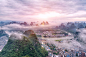 the sea of clouds at YangShuo 阳朔云海 by chen hui on 500px