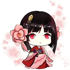 阴阳师手游 樱花妖 桃花妖 同人图 插画 壁纸 | 樱与桃 | 半次元-第一中文COS绘画小说社区