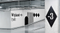 wayfinding wayfinding system wayfinding design wayfinding signage Signage signs environmental graphics icon design  icons Space Branding