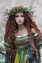 Brygid, Goddess of Spring    Iplehouse EID Carina    Costume, styling, and photography by Martha Boers of Antique Lilac