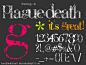 PlagueDeath.ttf - FONT by ~KeepWaiting on deviantART