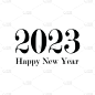 模板,2023年,新年前夕,现代,日历,贺卡,请柬,式样,设计