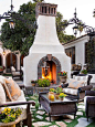 outdoor fireplace!: 