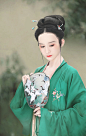 汉服之碧云鬟