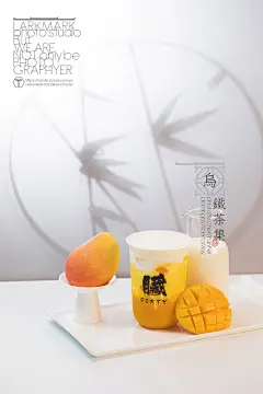 清凉古风饮品海报摄影｜乌铁茶集_商业_POCO摄影,奶茶,脏脏茶,饮品,饮料,静物
