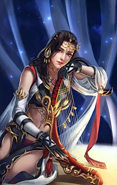 剑侠情缘网络版叁 同人图 插画 壁纸 | 喵姐 | 半次元-第一中文COS绘画小说社区