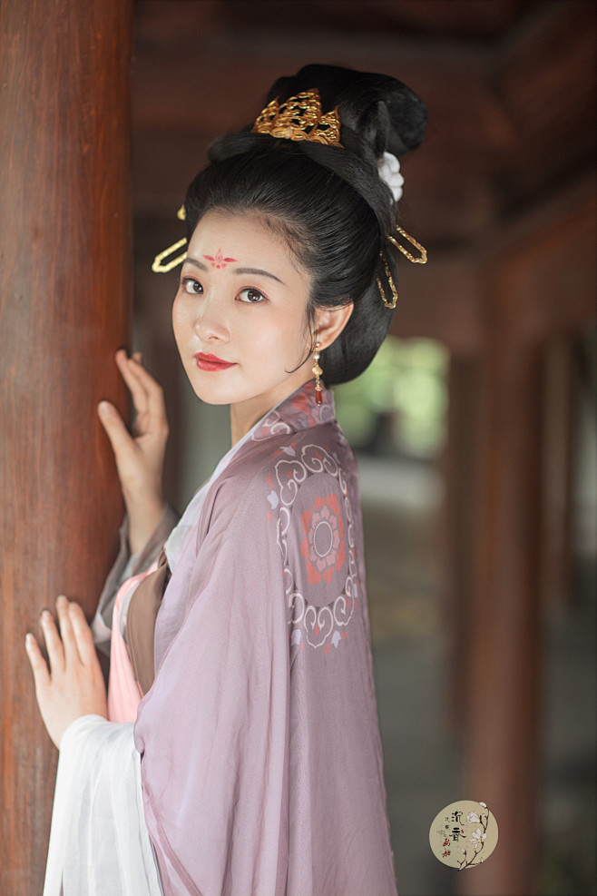 【半夏】唐 齐胸高腰襦裙 五件套 华服日...