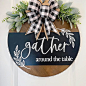 Amazon.com: Welcome Stencils for Painting On Wood 12" Round Large Reusable Welcome Letters Stencils for Wood Sign Art Templates Plastic Farmhouse Paint Stencils for Mat Wall Canvas Door (Welcome Stencils) : Everything Else