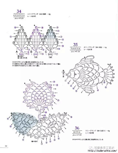 如妮采集到馨做。。钩花编织