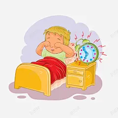 儿童早醒装饰案矢量图 线条 闹钟 阴影 元素 免抠png 设计图片 免费下载 页面网页 平面电商 创意素材