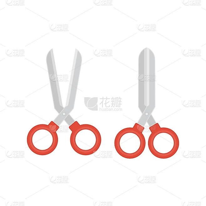 打开和关闭的剪刀。图片_其他图片图片素材-花瓣网