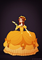 Historical Disney Princesses by Claire Hummel