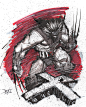 Incredibly Rad BATMAN, NINJA TURTLE & WOLVERINE Art Collection — GeekTyrant