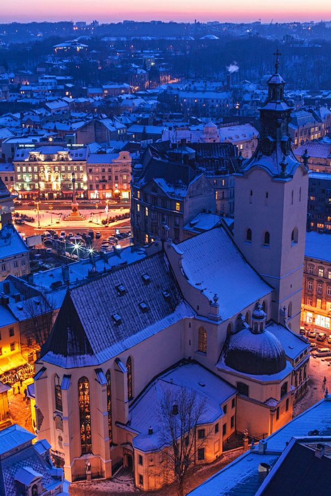 Lviv,Ukraine。乌克兰利沃夫，...
