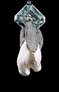 #jewellerytheatre# 18K WG
1368 DIAMONDS 4.95CT
1 Aquamarine 33.72ct
baroque pearl 18.72g