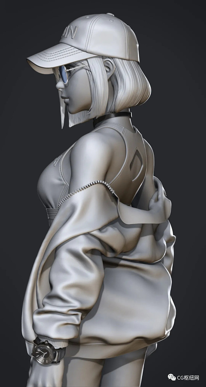 Zbrush褶皱雕刻细致作品欣赏 : Z...