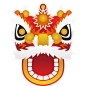 舞狮图标 iconpng.com@北坤人素材