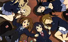 CG游戏资料 轻音少女 人物壁纸场景设定集原画集