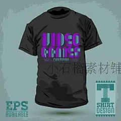 班服队服校服班徽T恤服装图案印花AI矢量设计素材ai219-淘宝网