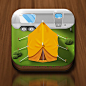 Camping App icon