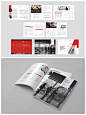 【源文件下载】 项目提案画册宣传手册杂志放地产楼书书籍装帧设计模板
