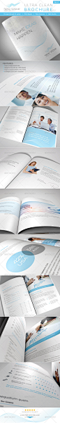 Ultra Clean Brochure Vol. 2 - Brochures Print Templates