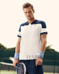 时尚&功能兼具！H&M; 2014为托马斯·伯蒂奇 (Tomas Berdych) 打造法国公开赛运动服装_H&M;