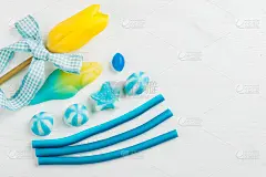 蓝色主题宝宝派对