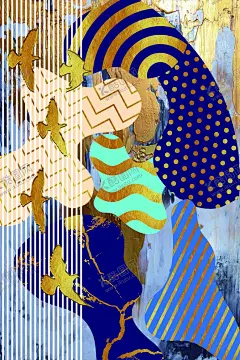 中国风插画 【酷图网】金丝,金线,烫金,鎏金,奢侈,华贵,华丽,中国风,传统,纹样,古风,复古,国潮,高端,轻奢,典雅,中式,装饰,古典,水墨,背景,壁纸,底图,大气,线描,图案,海报,招贴,地产,房地产,插画,插图,画,手绘,新中式,现代,展板,横版,banner,风景,山水,花草,祥云,波纹,水波,云纹,月亮,山川