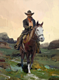 ArtStation - Personal Work : Cowboy, Steve Jung