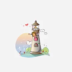 卡通城堡免抠素材 创意素材 png素材