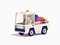 Airport Towing Cart c4d character vehicle cart airport illustration 3d animation