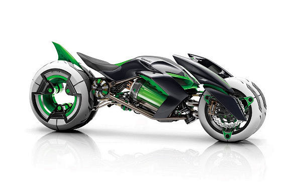 kawasakij概念摩托车