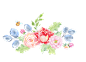 水墨花草