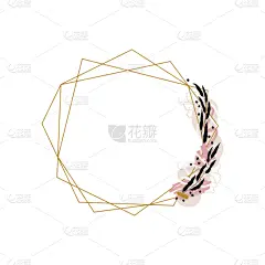 婚礼,涂料,建筑结构,黄金,水晶,矢量,完美,叶子,斑点,设计